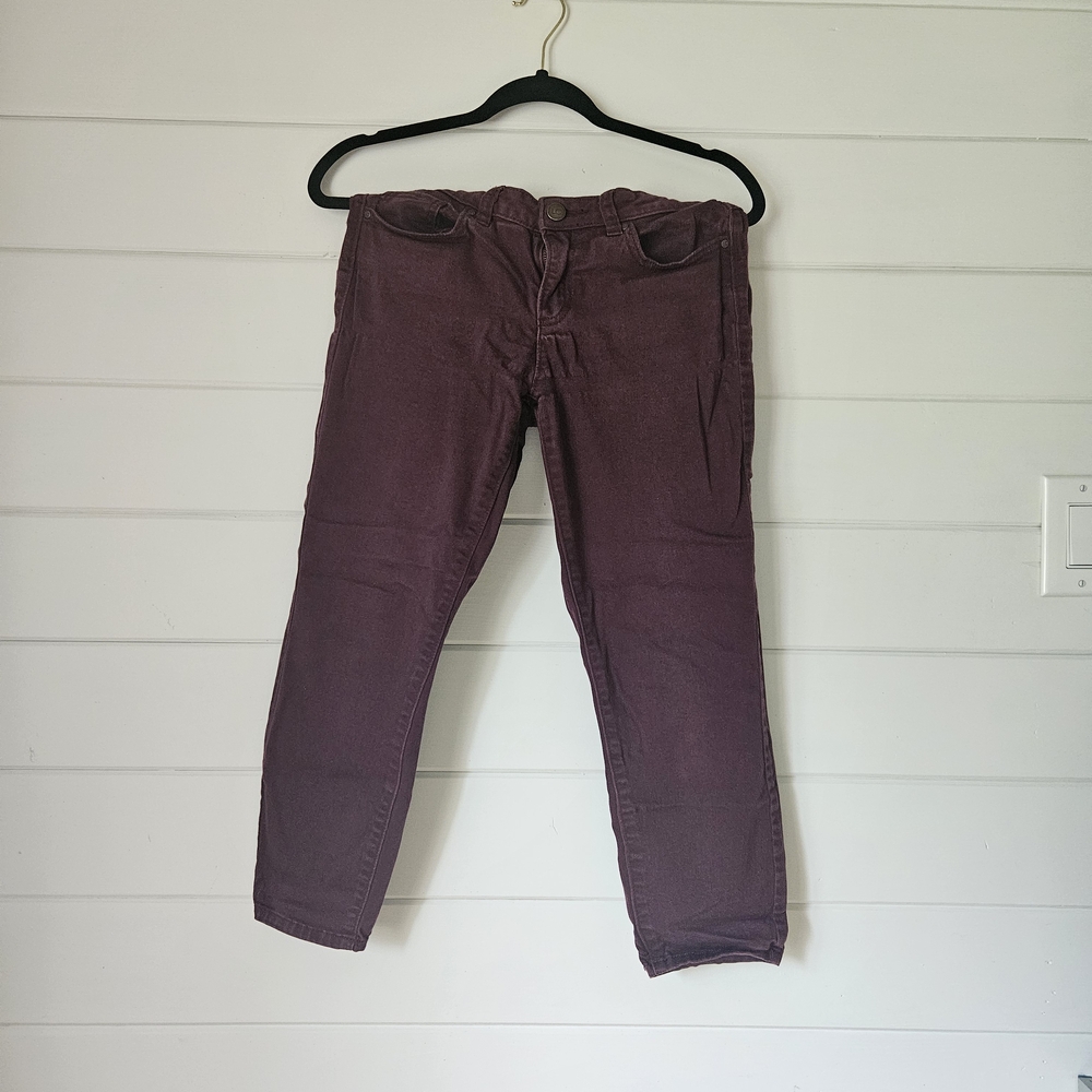 Lauren Conrad Plum Skinny Capris (4)